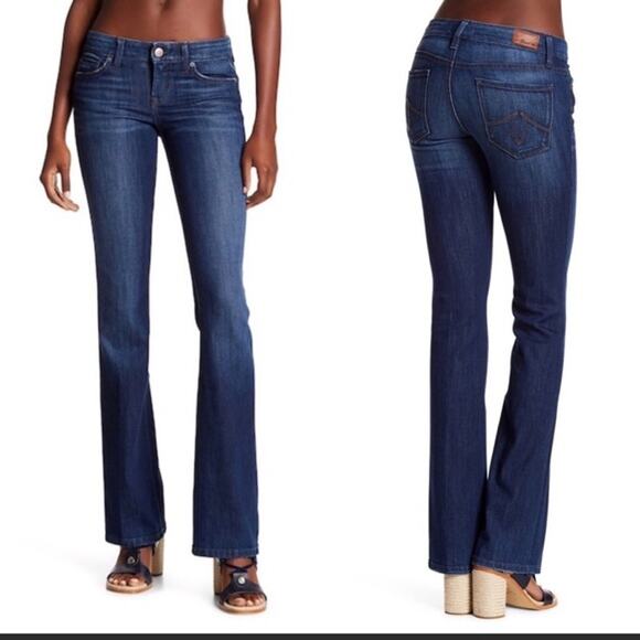 ANTHROPOLOGIE Level 99 Chloe Mid Rise Bootcut Jeans Size 31 - Picture 2 of 9